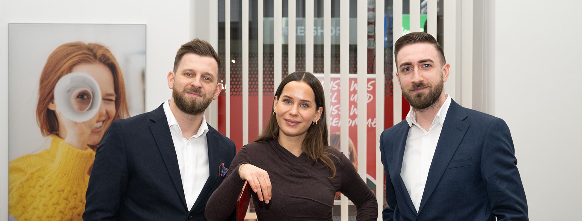 Das Filialteam der Santander-Filiale Wien-Ottakring.