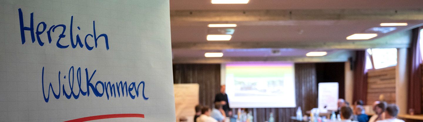 Seminarraum bei einem Modul der Santander Meisterklasse.